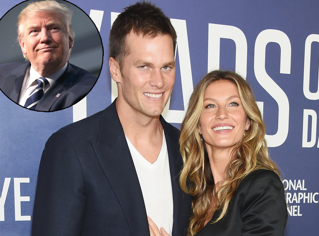 Gisele Bundchen, Tom Brady, Donald Trump Gisele Bundchen, Tom Brady, Donald Trump